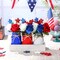 4th of July Mason Jar Centerpiece – Patriotic Farmhouse Table Decor Set